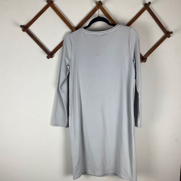 J. Jill Light Gray Women's Dress - Picture 7 of 7